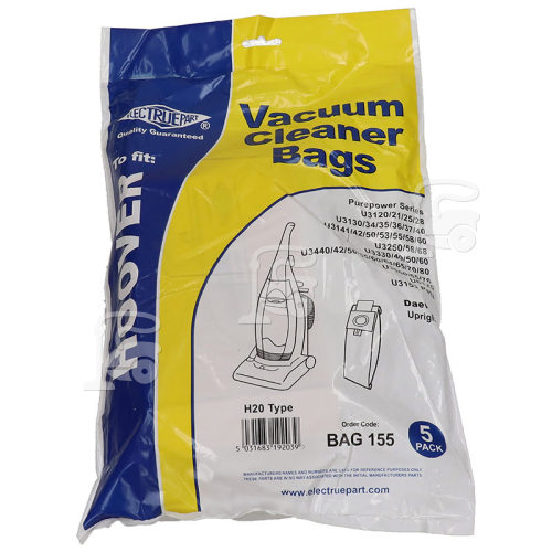 Hoover H20 Dust Bag (Pack Of 5) - BAG155