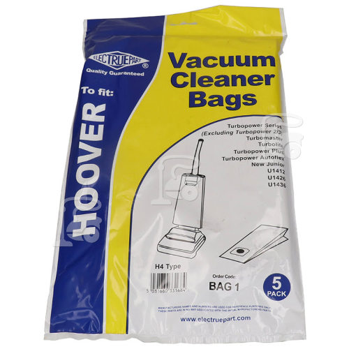 Hoover H4 Staubsaugerbeutel (5er Packung) - BAG1