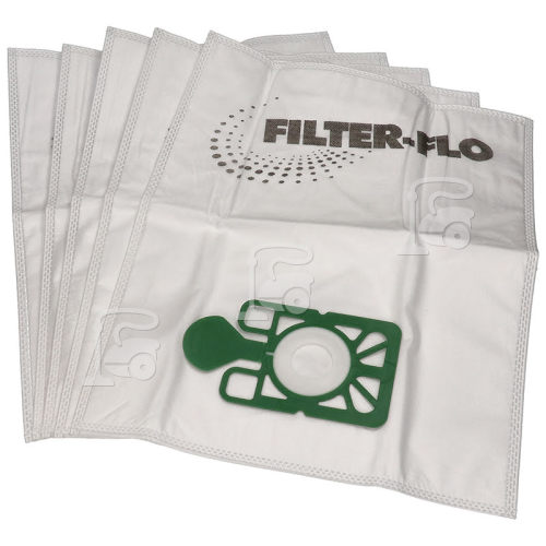 NVM-1CH Filter-Flo Synthetische Staubsaugerbeutel (5er Packung)