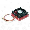 6cm Copper CPU Heatsink + Fan For 1U Servers Startech