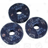 3 Replacement Silicon Discs For 606208 Numatic