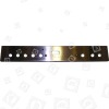 Rangemaster / Leisure / Flavel Cooker Control Panel Fascia - Stainless Steel