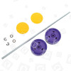 Wheel Kit DC03 Absolute (Grey/Purple/Yellow) Dyson