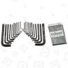 Hex Allen Key / Torx Set Imperial And Metric (Mm) (workshop) Rolson