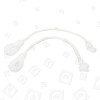 Brandt P5490S-2 Dishwasher Door Cables - Pack Of 2