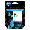 Cartucho De Tinta Original No.82 Cian (C4911A) Hewlett Packard