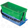 AK8 - Extra Front Tray Blue, With 15-litre Bucket, Green Numatic