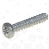 Numatic No8 X 1" Pozi Pan S/steel Plastite Screw