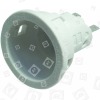 Bauknecht BBZE3000WS Oven Light Holder Assembly