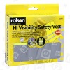 Rolson High-Visibility Safety Vest - Medium Size
