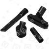 Kit De Accesorios Universal Numatic Mini De Aspiradora - 32mm - Conexión De Empuje - Compatible Numatic