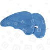 Steamworks SW1 Steam Cleaner Hook And Loop Microfibre Pads (Pack Of 2)