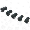 Pata De Robot De Cocina - Pack De 5 - Gris Kenwood