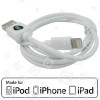 Universal Cable Lightning - 1.0 Metro - Blanco