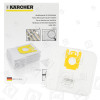 Original Karcher Bolsa De Fieltro De Aspiradora - Pack De 5