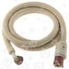 Care+Protect Universal Washing Machine/Dishwasher Inlet Hose With Aqua Stop Valve - 3.0m