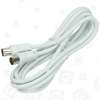 Enchufe De Cable Co-Axial Para Cable Conector- 2 Metros Wellco