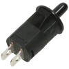 Bouton Poussoir Pour Hotte Aspirante - Noir , 6 A, Rond, 2 Contacts