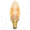 Ampoule Vintage Flamme Gravée Classique Led E14 (Lumière De Bougie) TCP