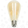 Ampoule Vintage ST64 Gravée Classique Led E27 (Lumière De Bougie) TCP