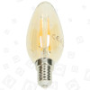 Originale TCP SES/E14 LED 4W Lampadina A Filamento Vintage (Bianco Molto Caldo)