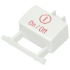 Bosch Dishwasher On/Off Button - White