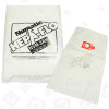 Numatic NVM0-3AH Hepaflo Vacuum Bags- Pack Of 10