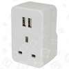 Adaptateur Royaume-Uni/Europe - Double Port USB