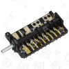 Interruptor Selector De Función De Horno - B+S (B&S) BS-Brand 30104/6 Merloni (Indesit Group)