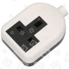 13A Single Trailing Socket Rubberised - White Wellco