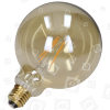 Smart WiFi 5.5W E27 G125 LED White Twisted Filament Bulb