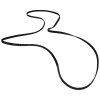 Tumble Dryer Poly-Vee Drive Belt - 1965H6