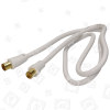 Enchufe De Cable Coaxial Para Conectar Cable Wellco