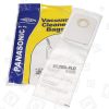 Panasonic U-13 Typ Filter-Flo Synthetische Staubsaugerbeutel (5er Packung) - BAG313