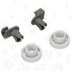 Rueda De Cesta Superior De Lavavajillas - Pack De 2 Bosch Neff Siemens