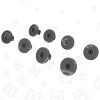 AEG F44860 Compatible Lower Dishwasher Basket Wheel - Pack Of 8