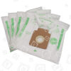 Hoover TFS 5184 011 Vacuum Cleaner H63 Disposable Bags - Pack Of 4