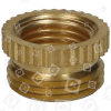 Brass Reducing Bush 1/2" To 10mm Wellco