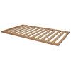 SPARES2GO Universal Glass Fridge Crisper Shelf Replacement Refrigerator (500mm X 310mm