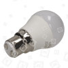 Lampadina LED A Sfera - 6W BC/B22D (luce Diurna) Equivalente A 30W LyvEco