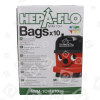 Numatic Numatic (Henry) NVM-1CH 3 Layer HepaFlo Filter Vacuum Bags - Pack Of 10