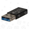 USB3.0 Type-C Socket To Type-A Plug OTG Adaptor av:link