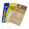 Zanussi E50 / E60 Staubsaugerbeutel (5er Pack)