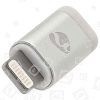 Adaptador De Carga Y Sincronización Micro-B Lightning Macho A USB 2.0 De 8 Pines iPad Nedis