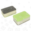 Abrazo Abrazo Eco Grease & Grime Sponge Cleaners - Pack Of 2