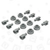 AEG F34030VI0 Compatible Upper Dishwasher Basket Wheels