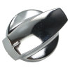 Oven Control Knob - Silver