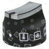 Stoves Black & Chrome Multi Function Control Knob