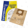Electrolux Electruepart BAG255 Compatible U59 Vacuum Cleaner Dust Bags - Pack Of 5