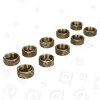 Universal Washing Machine 3/4in Brass Stop End